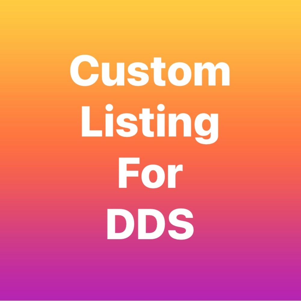 Custom Listing